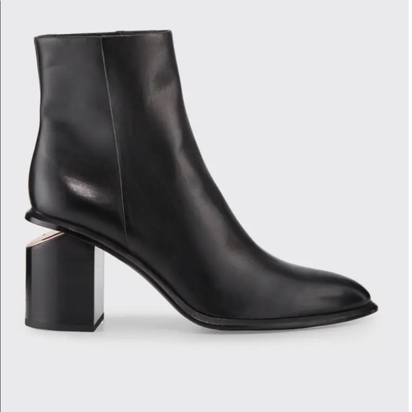 Alexander wang Anna Block-Heel Booties -Rose-Tone - Picture 8 of 8